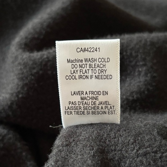 Young Fabulous & Broke YFB Black Long Full Zip Hoodie Duster Cardigan Jacket - Picture 9 of 9